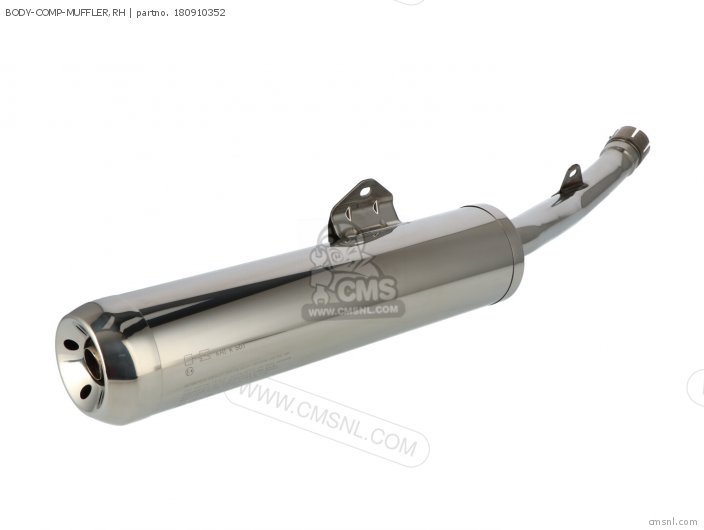 Kawasaki BODY-COMP-MUFFLER,RH 180910352