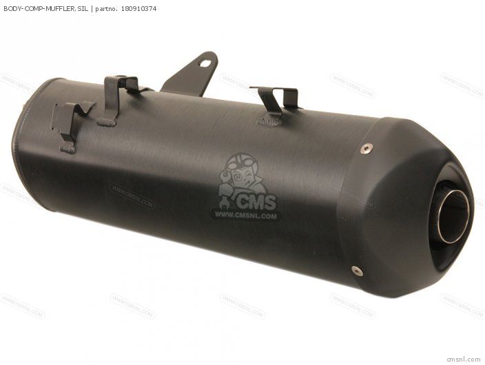 Kawasaki BODY-COMP-MUFFLER,SIL 180910374