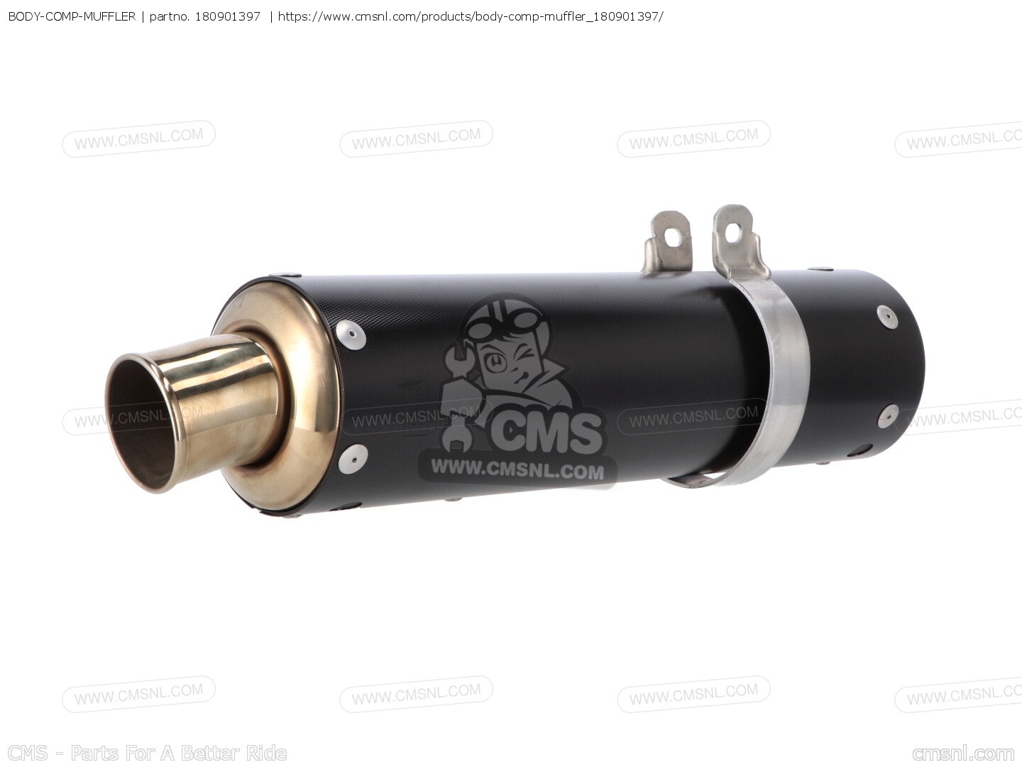 180901397: Body-comp-muffler Kawasaki - buy the 18090-1397