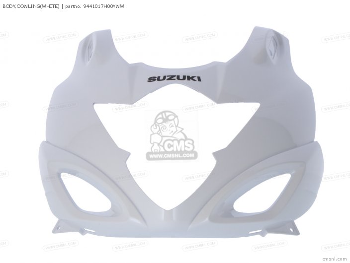 Suzuki BODY,COWLING(WHITE) 9441017H00YWW