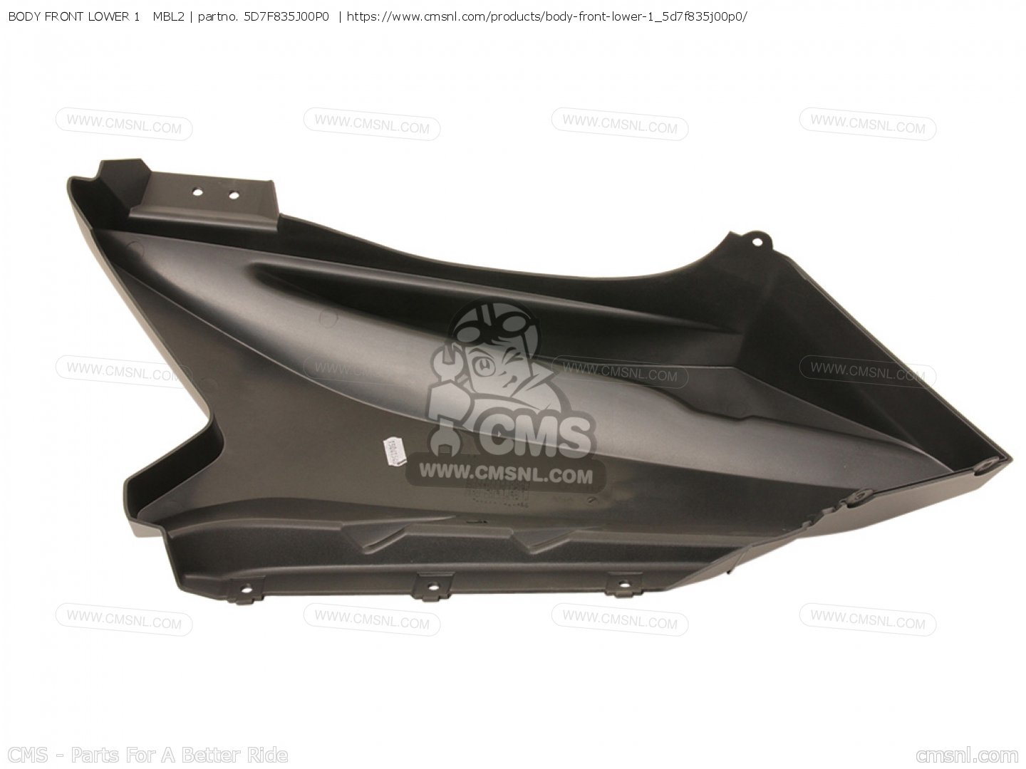 5D7F835J00P0 Body Front Lower 1 Mbl2 Yamaha buy the 5D7F835J00P0 at CMSNL