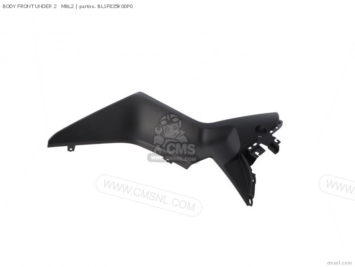 Yamaha BODY FRONT UNDER 2   MBL2 BL1F835K00P0