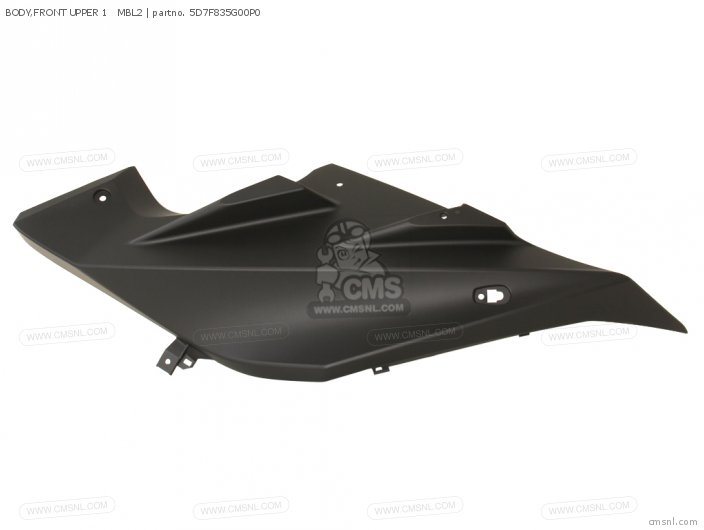 Yamaha BODY,FRONT UPPER 1   MBL2 5D7F835G00P0