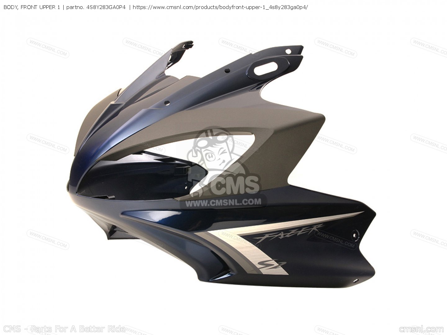 4S8-Y283G-A0-P4 ヤマハ純正 ボデイ フロントアツパ 1 JP 15596 シャネル ミラー ノベルティ 手鏡 ブラック 黒 CHANEL CC ココ