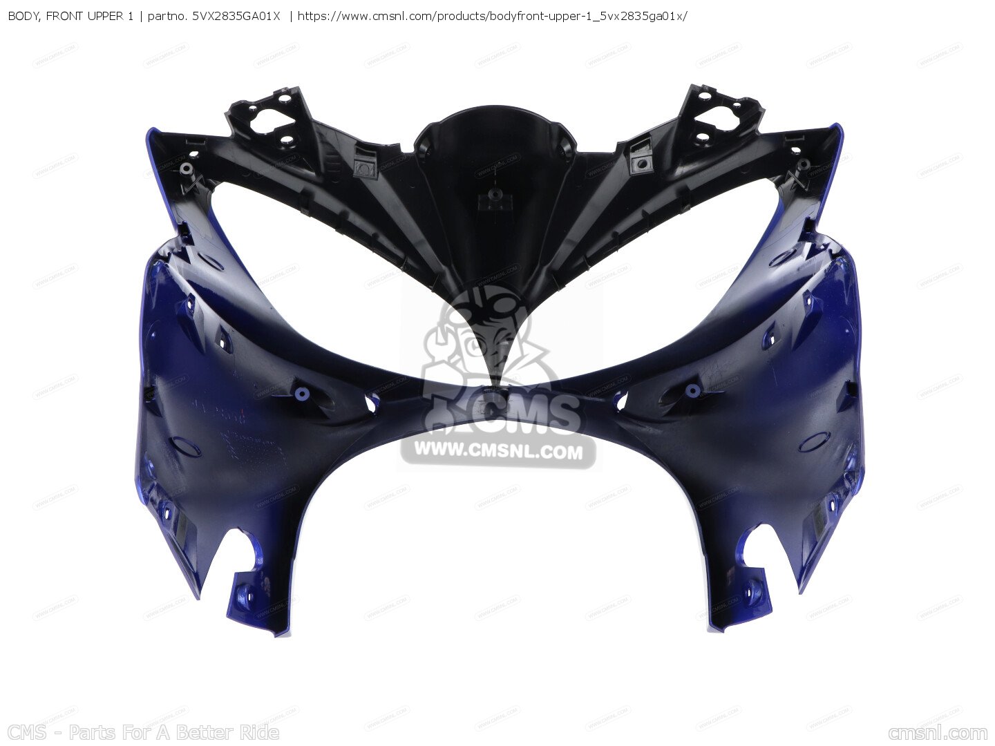 山水圖51 5VX2835GA01X: BODY, FRONT UPPER 1 Yamaha - buy the 5VX-2835G