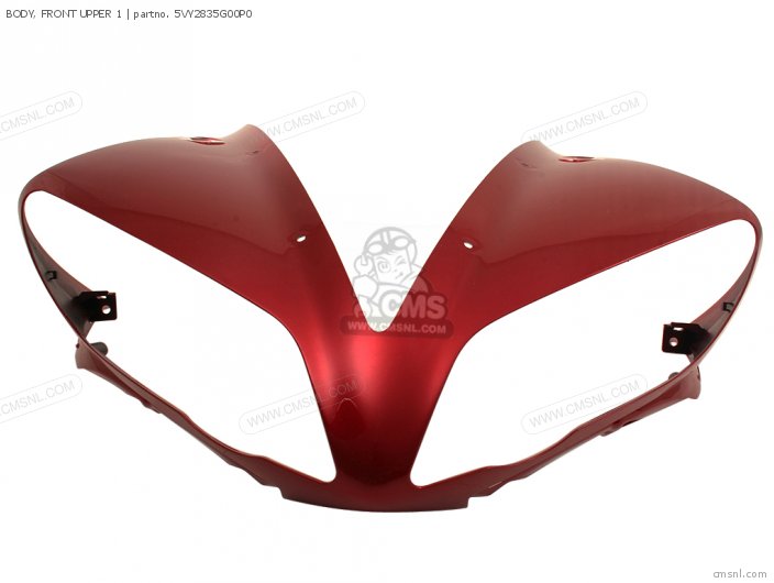 パーツ YAMAHA yzfr1 5vy BODY, FRONT UPPER 1 for Yamaha - order at CMSNL