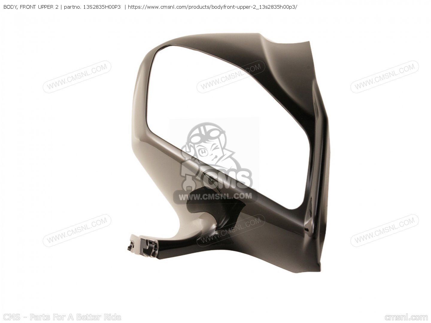 13S2835H00P3: BODY, FRONT UPPER 2 Yamaha - buy the 13S-2835H