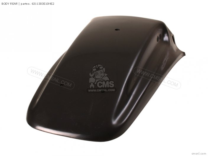 Suzuki BODY REAR, REAR FENDER BLACK 6311303E10NE2