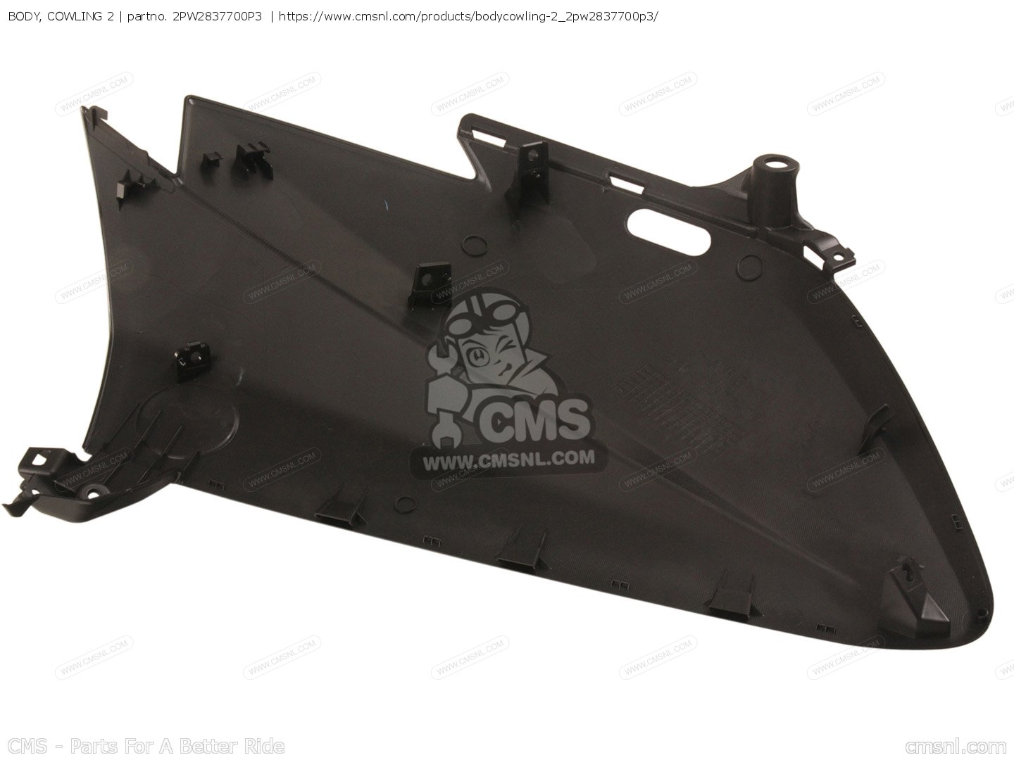 2PW2837700P3: Body, Cowling 2 Yamaha - buy the 2PW-28377-00-P3 at