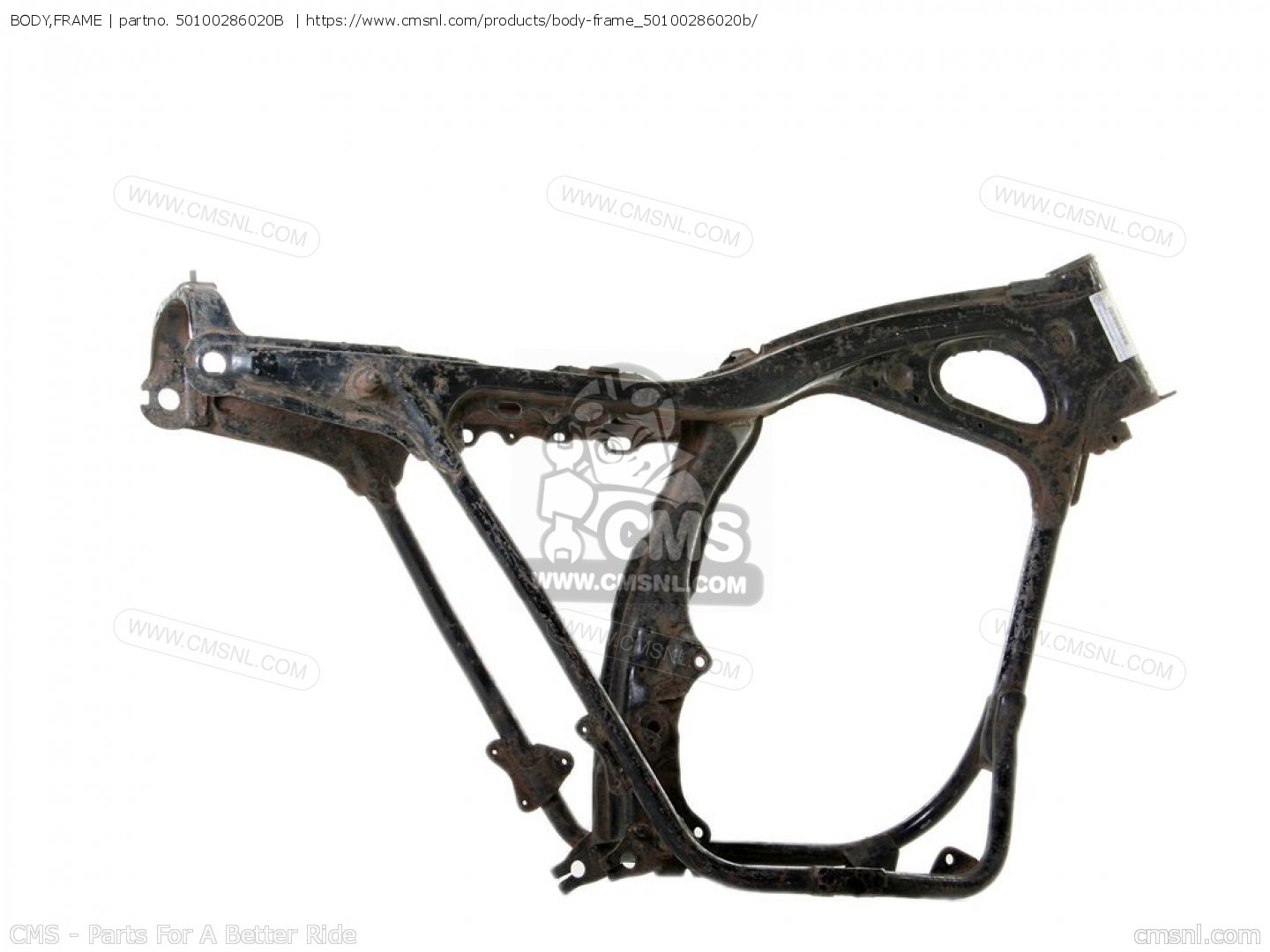 BODY,FRAME for CL350 SCRAMBLER 1968 K0 USA - order at CMSNL