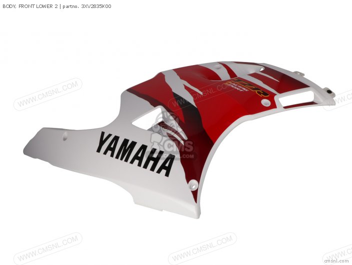 Yamaha BODY, FRONT LOWER 2 3XV2835K00