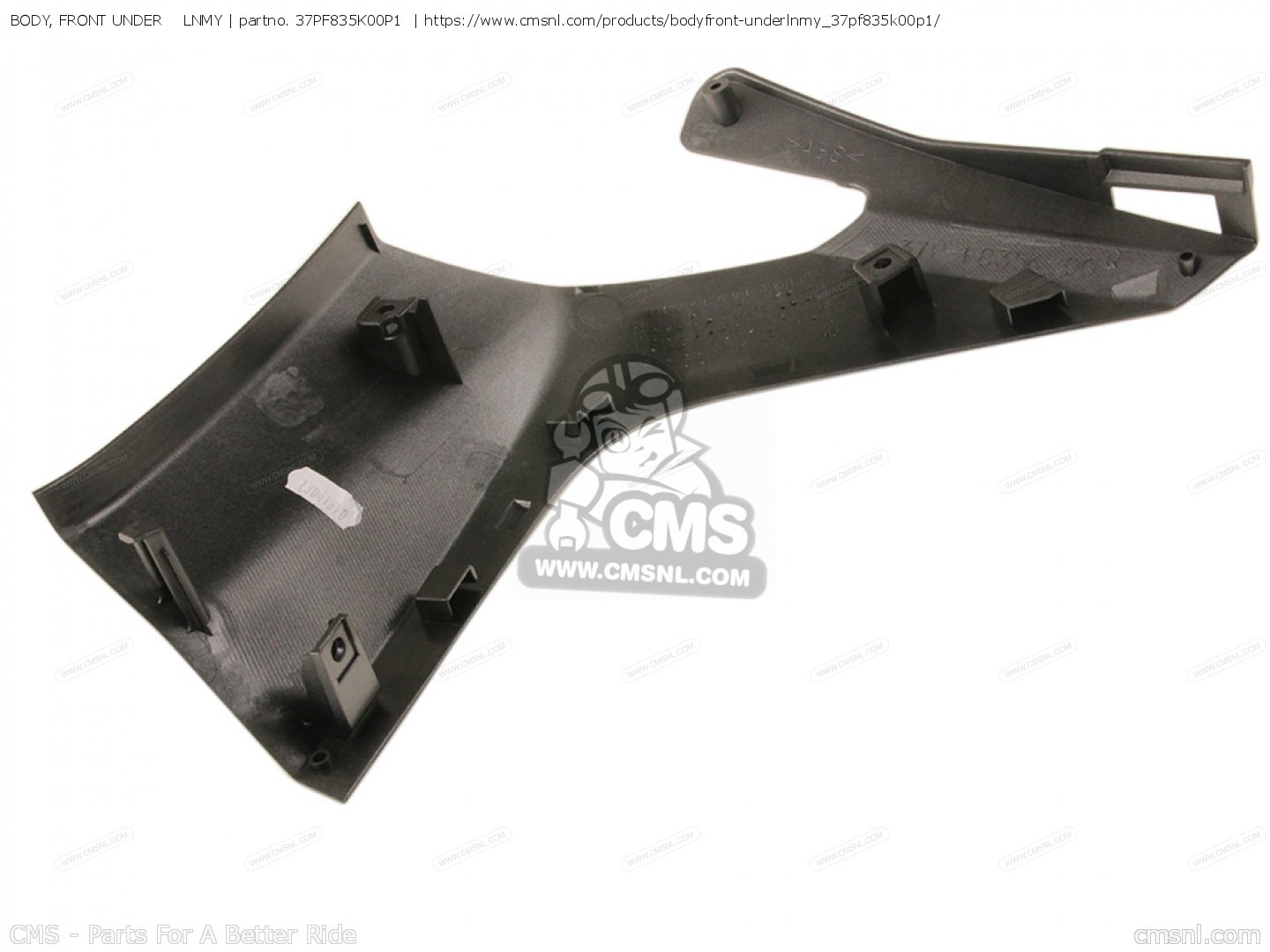 37PF835K00P1: Body, Front Under Lnmy Yamaha - buy the 37P-F835K-00-P1 ...