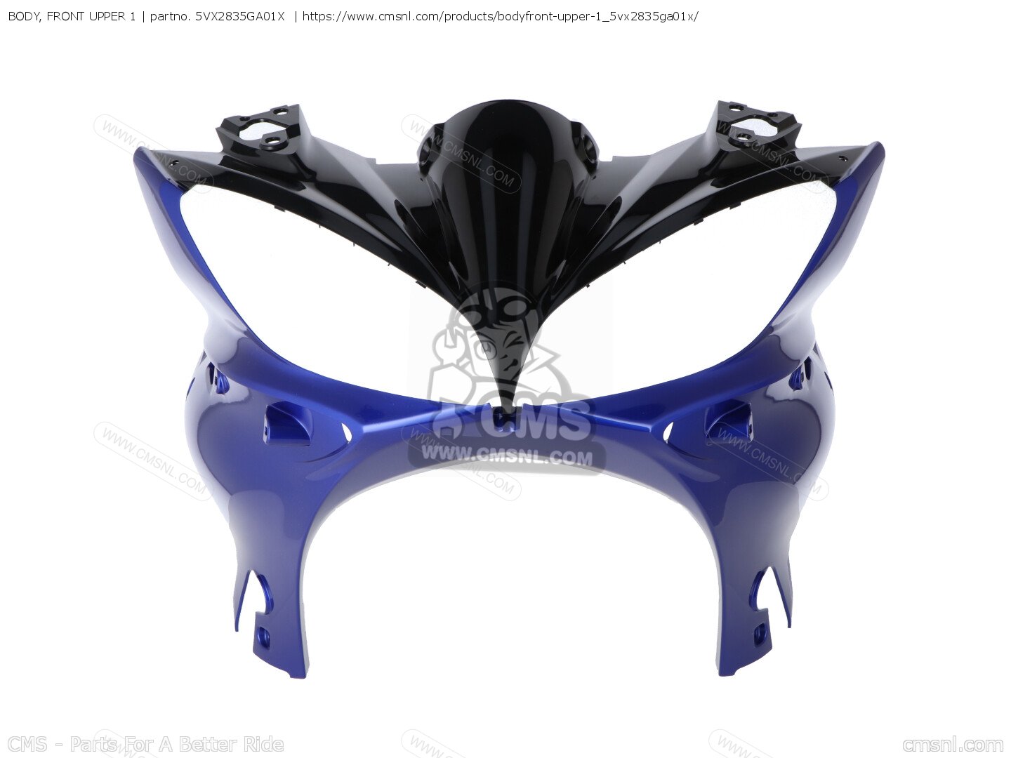 5VX2835GA01X: Body, Front Upper 1 Yamaha - buy the 5VX-2835G