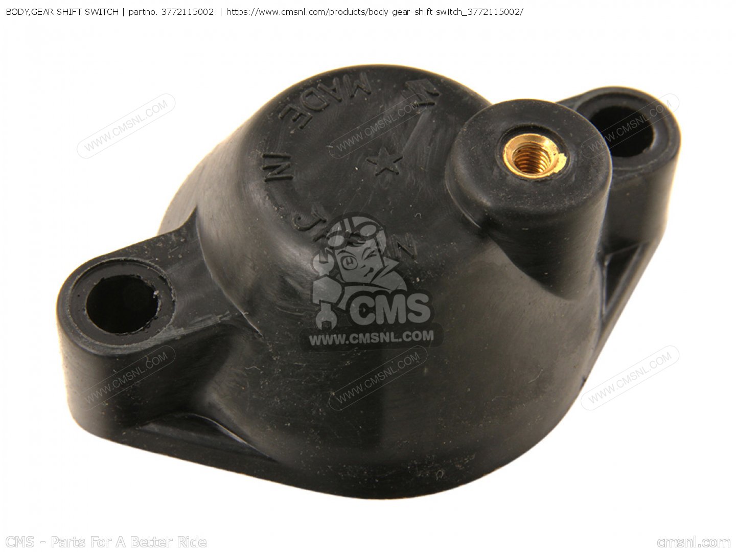 BODY,GEAR SHIFT SWITCH for GT750 1973 1974 1975 1976 1977 (K) (L) (M