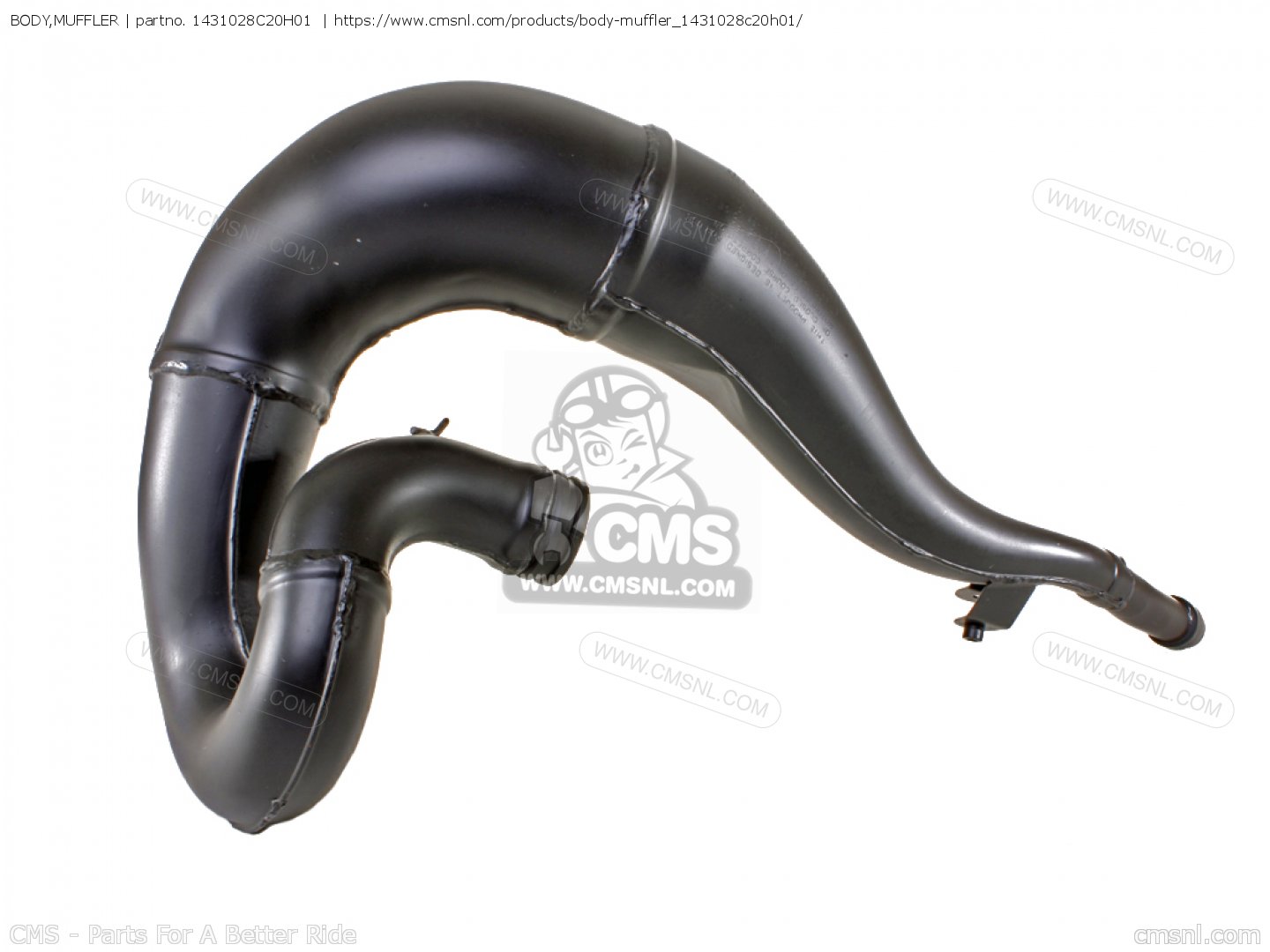 BODY,MUFFLER for RM250 1989 (K) USA (E03) - order at CMSNL