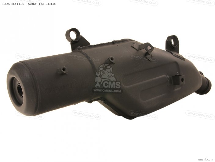 Suzuki BODY, MUFFLER 1431012E03