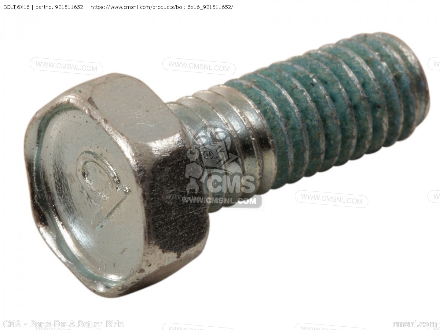 BOLT,6X16 for ZX1100D9 NINJAZX11 2001 USA CALIFORNIA - order at CMSNL