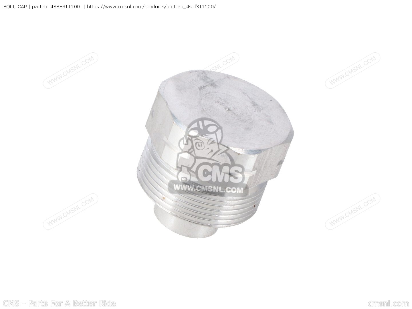 4SBF311100: BOLT, CAP Yamaha - buy the 4SB-F3111-00-00 at CMSNL