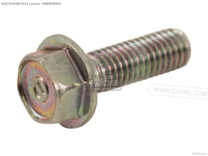 Honda BOLT,FLANGE,5X16 90005896000 Honda BOLT,FLANGE,5X16 90005896000