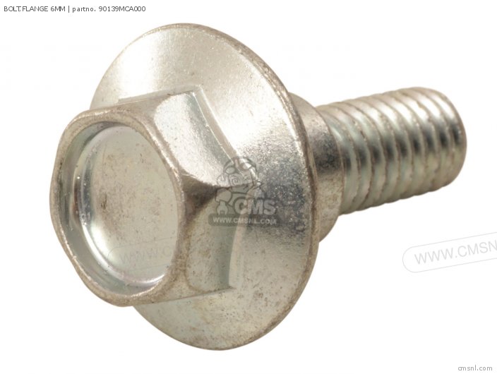 Honda BOLT,FLANGE 6MM 90139MCA000 Honda BOLT,FLANGE 6MM 90139MCA000