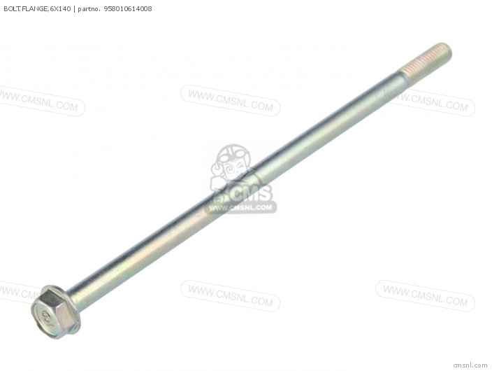 Honda BOLT,FLANGE,6X140 958010614008 Honda BOLT,FLANGE,6X140 958010614008