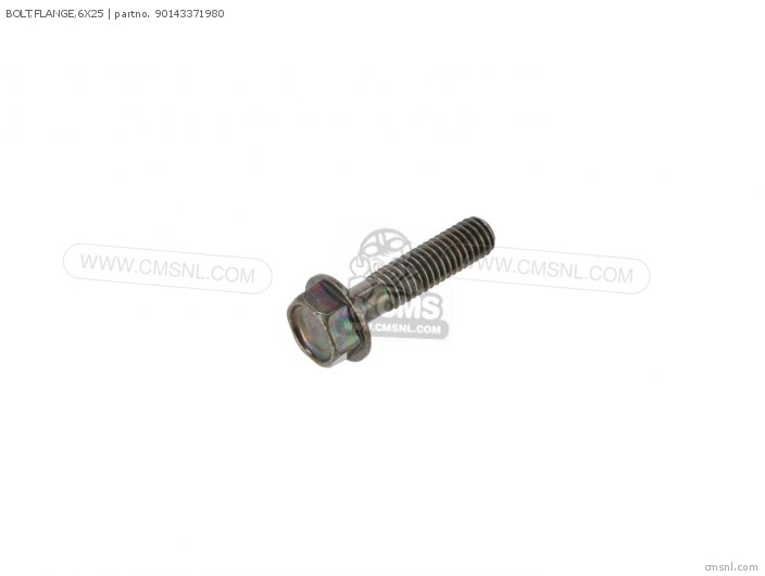 Honda BOLT,FLANGE,6X25 90143371980 Honda BOLT,FLANGE,6X25 90143371980