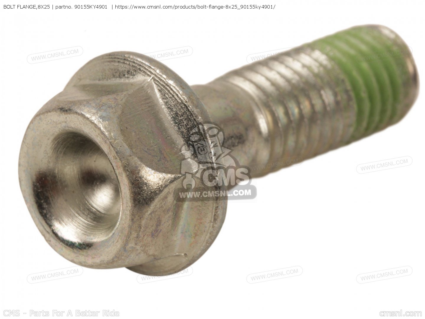 90155KY4901: BOLT FLANGE,8X25 Honda - buy the 90155-KY4-901 at CMSNL
