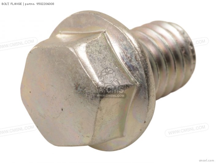 9502206008: BOLT, FLANGE Yamaha - buy the 95022-06008-00 at CMSNL