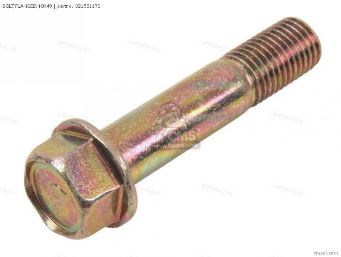 Kawasaki BOLT,FLANGED,10X49 921501170 Kawasaki BOLT,FLANGED,10X49 921501170