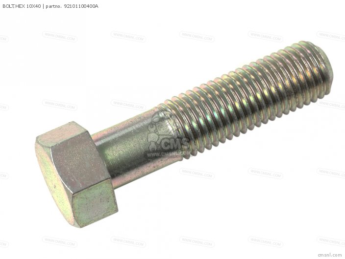 Honda BOLT,HEX 10X40 92101100400A Honda BOLT,HEX 10X40 92101100400A
