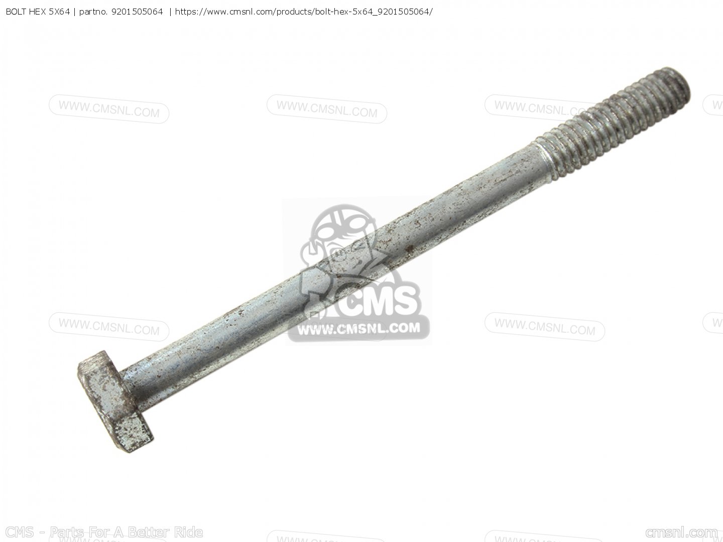 9201505064: BOLT HEX 5X64 Honda - buy the 92015-05064 at CMSNL