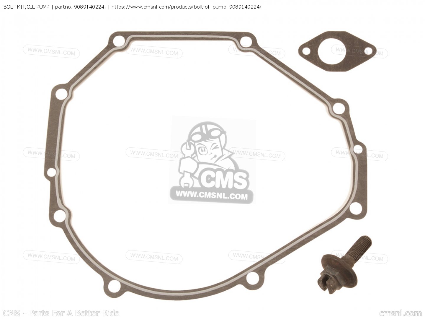 9089140224 Bolt Kit,oil Pump Yamaha buy the 9089140224 at CMSNL