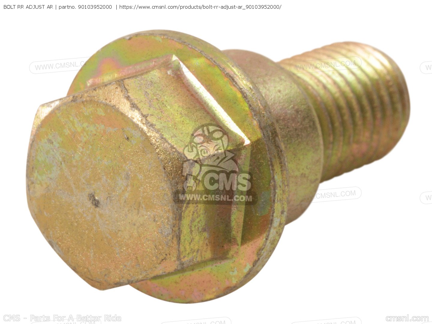 90103952000: Bolt Rr Adjust Ar Honda - buy the 90103-952-000 at CMSNL