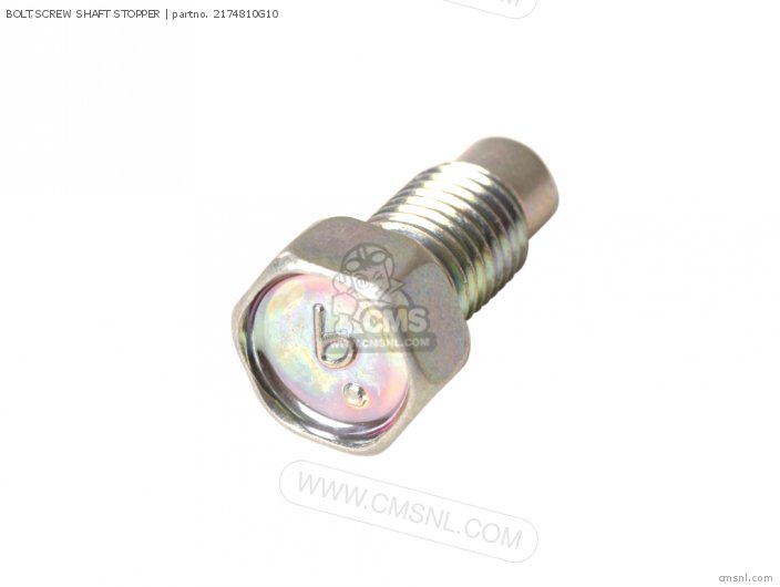 Suzuki BOLT,SCREW SHAFT STOPPER 2174810G10