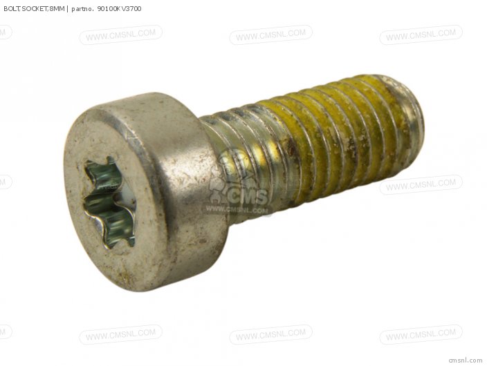 Honda BOLT,SOCKET,8MM 90100KV3700 Honda BOLT,SOCKET,8MM 90100KV3700