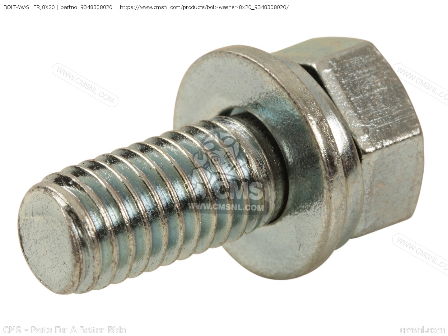 BOLTWASHER,8X20 for CB125K5 FRANCE order at CMSNL