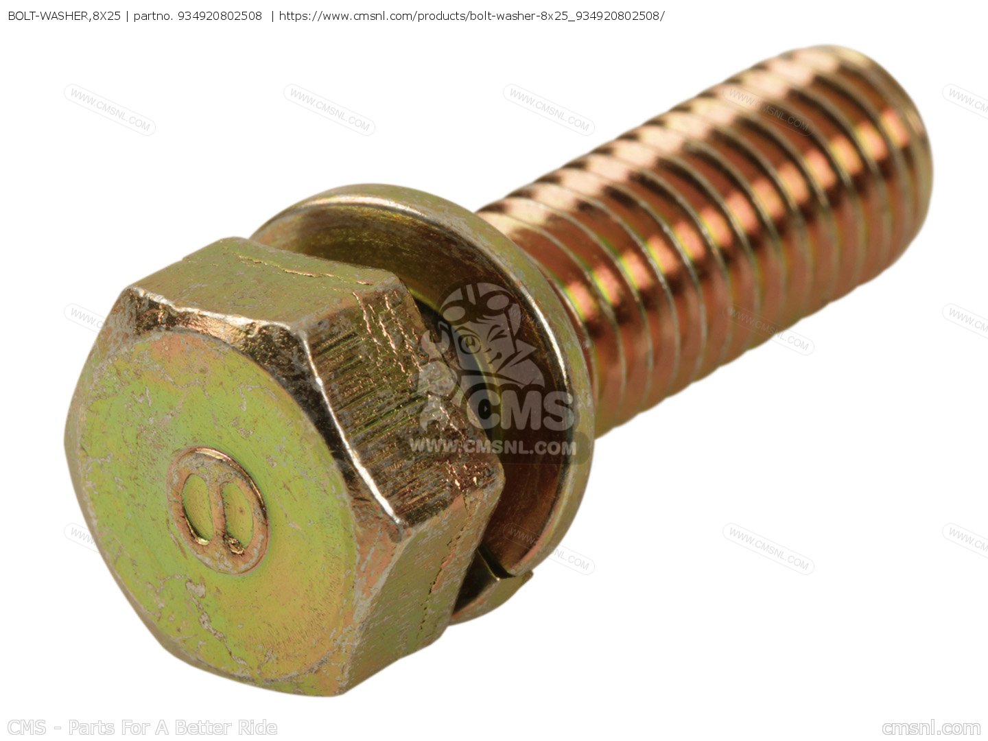 BOLTWASHER,8X25 for ATC110 1979 (Z) USA order at CMSNL