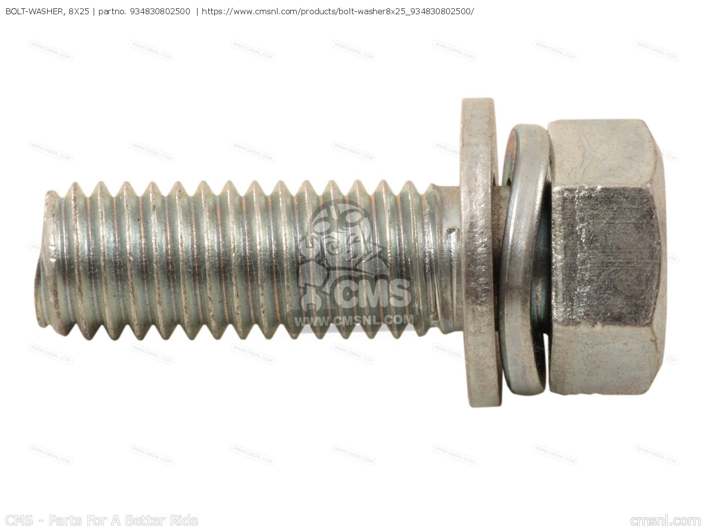 BOLTWASHER, 8X25 for CM185T TWINSTAR 1978 USA order at CMSNL