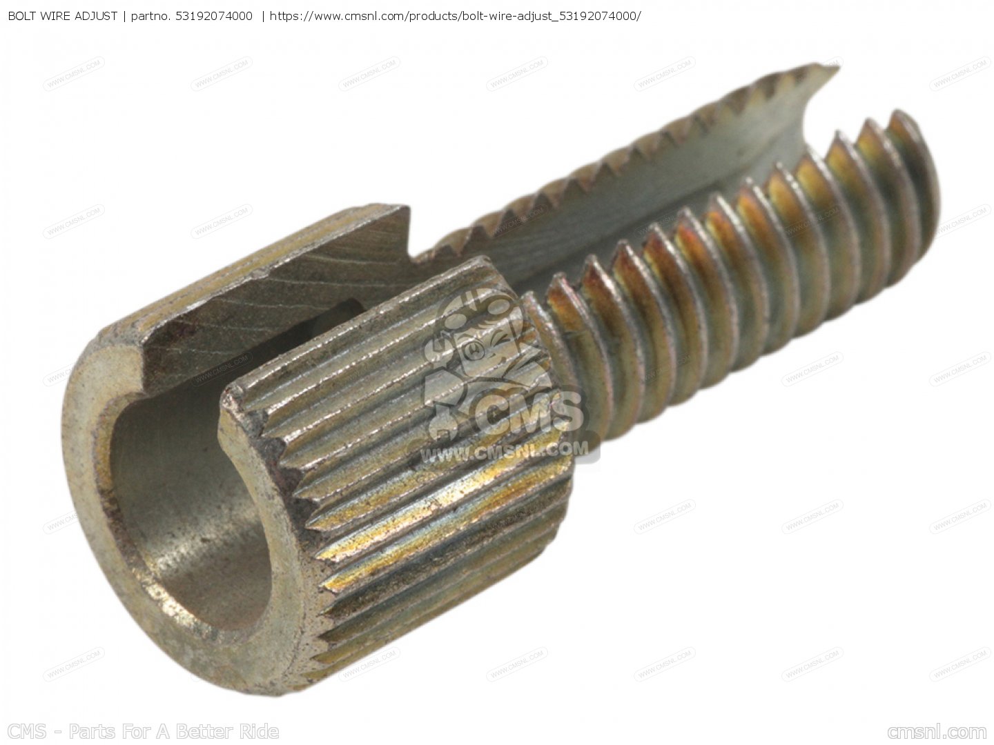 BOLT WIRE ADJUST for SL90 MOTOSPORT 1969 USA order at CMSNL