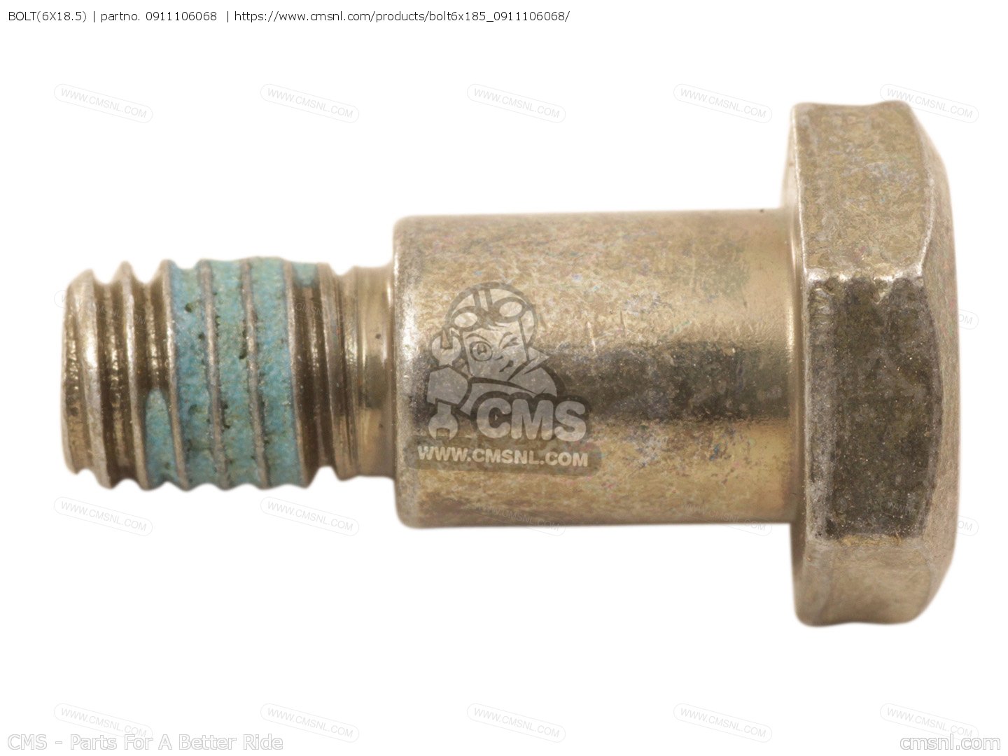 BOLT(6X18.5) for Suzuki - order at CMSNL BOLT(6X18.5) for Suzuki - order at CMSNL