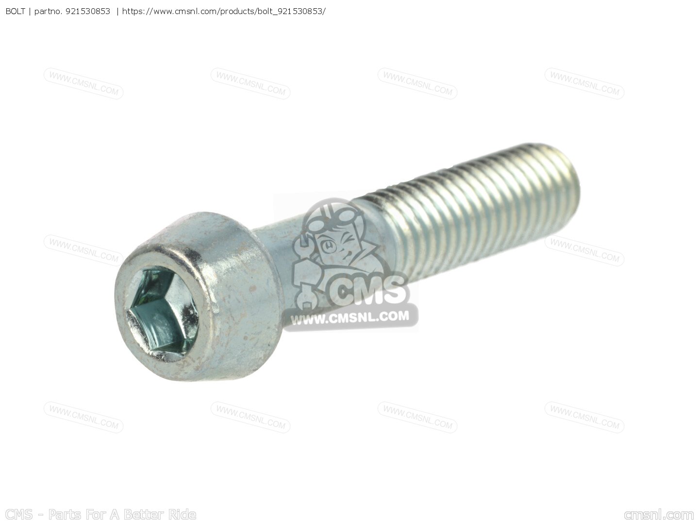 921530853: Bolt Kawasaki - buy the 92153-0853 at CMSNL