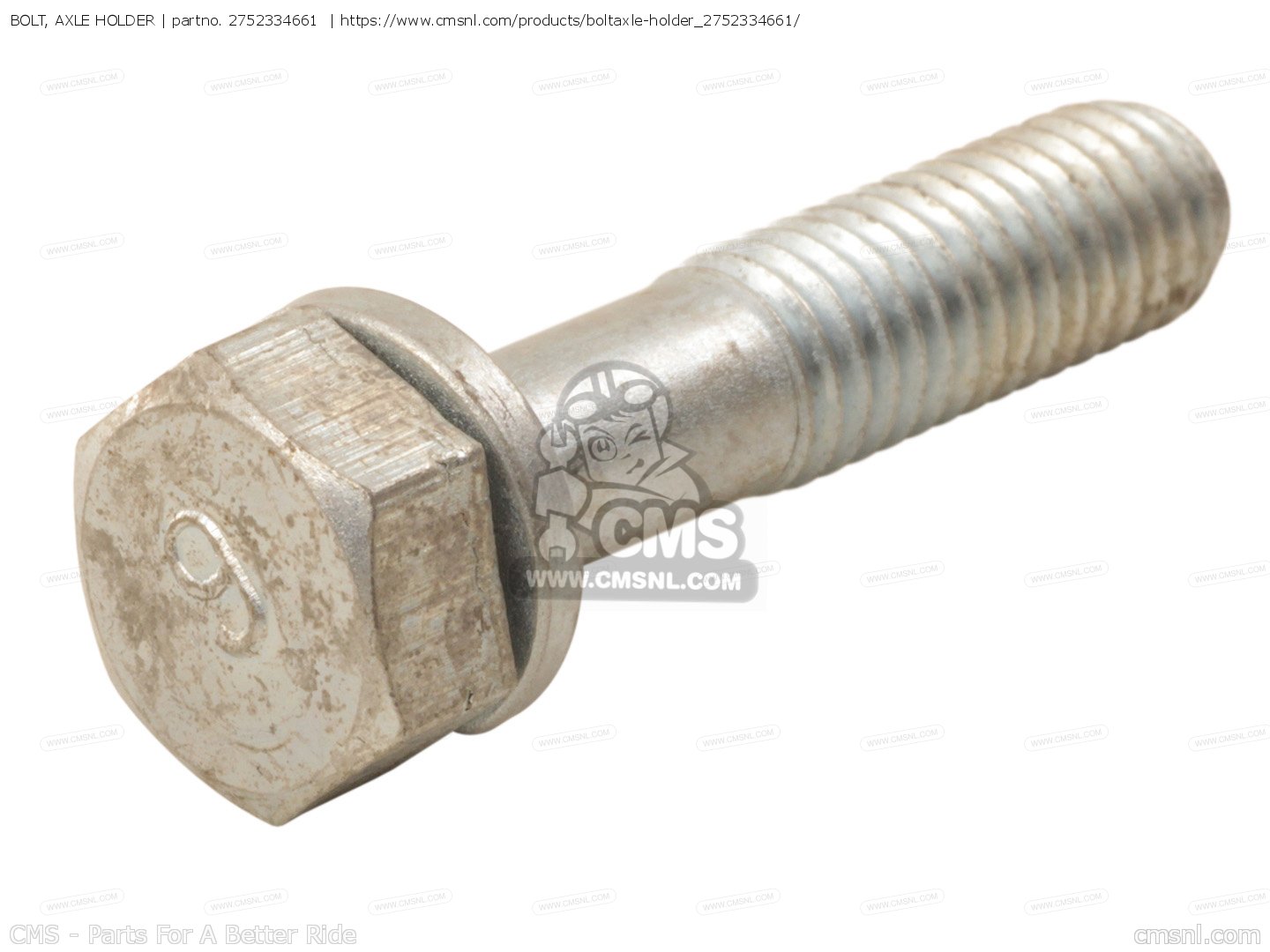 2752334661 Bolt, Axle Holder Yamaha buy the 2752334661 at CMSNL