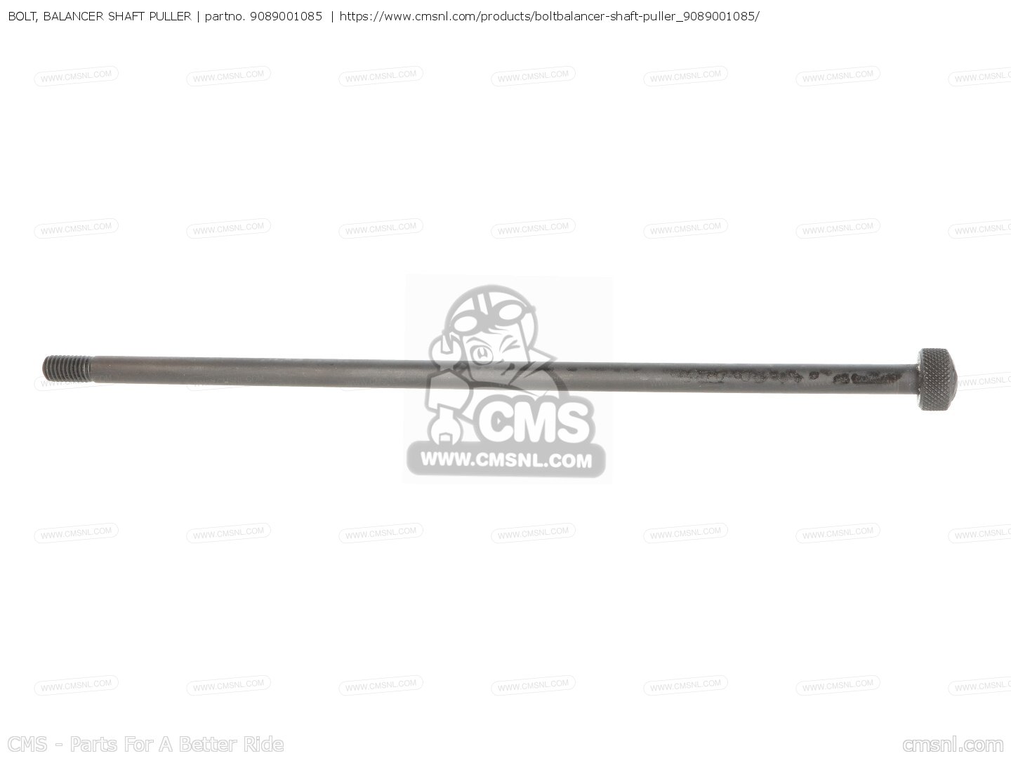 9089001085 Bolt, Balancer Shaft Puller Yamaha buy the 9089001085 at