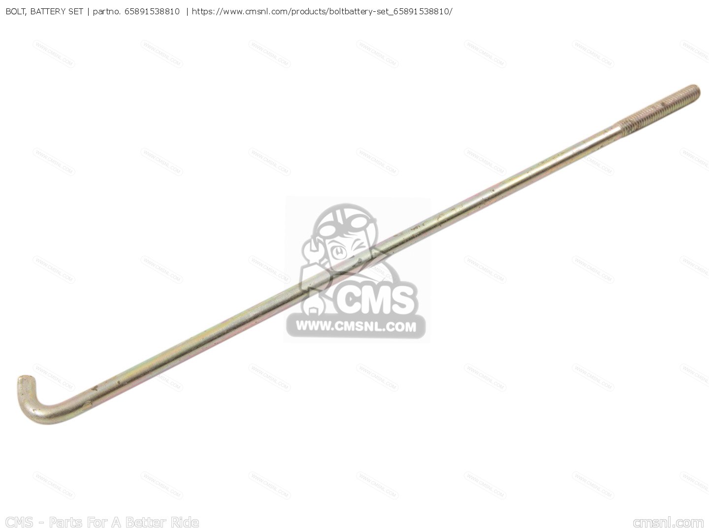 65891538810 Bolt, Battery Set Honda buy the 65891538810 at CMSNL