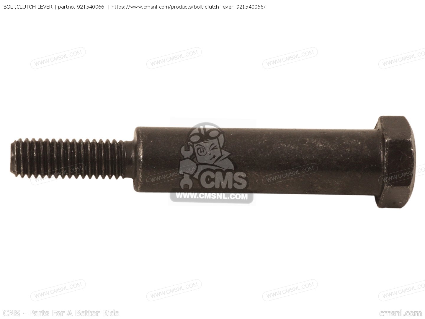 921540066: BOLT,CLUTCH LEVER Kawasaki - buy the 921540066 at CMSNL