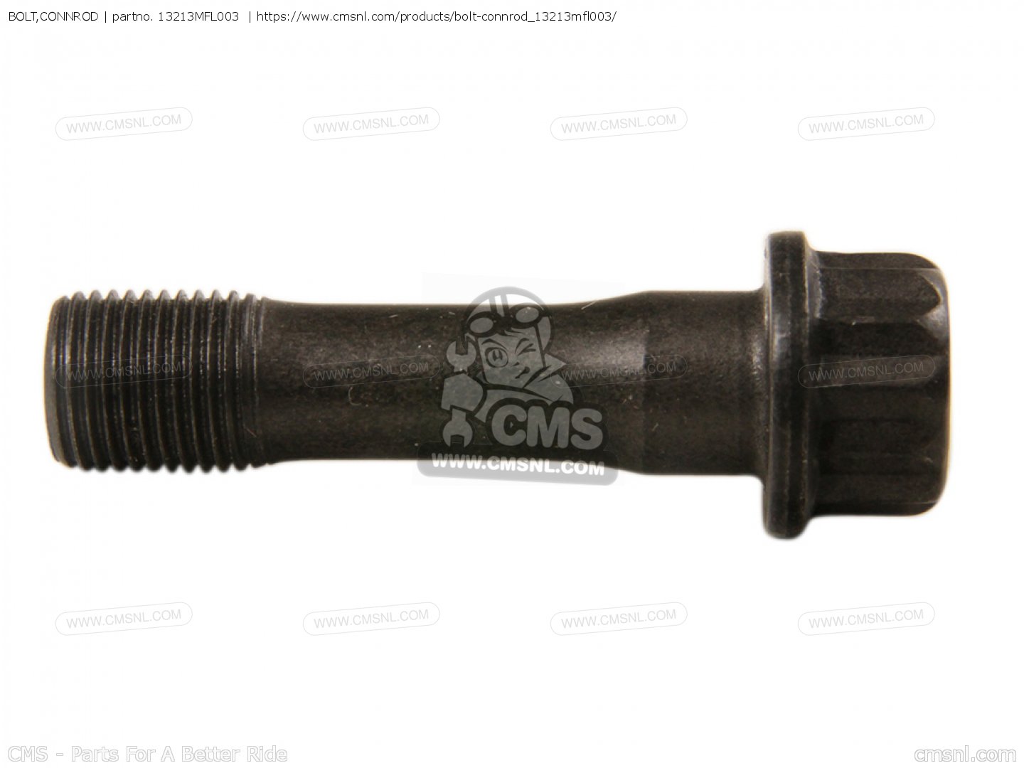 13213MFL003: BOLT,CONNROD Honda - buy the 13213-MFL-003 at CMSNL