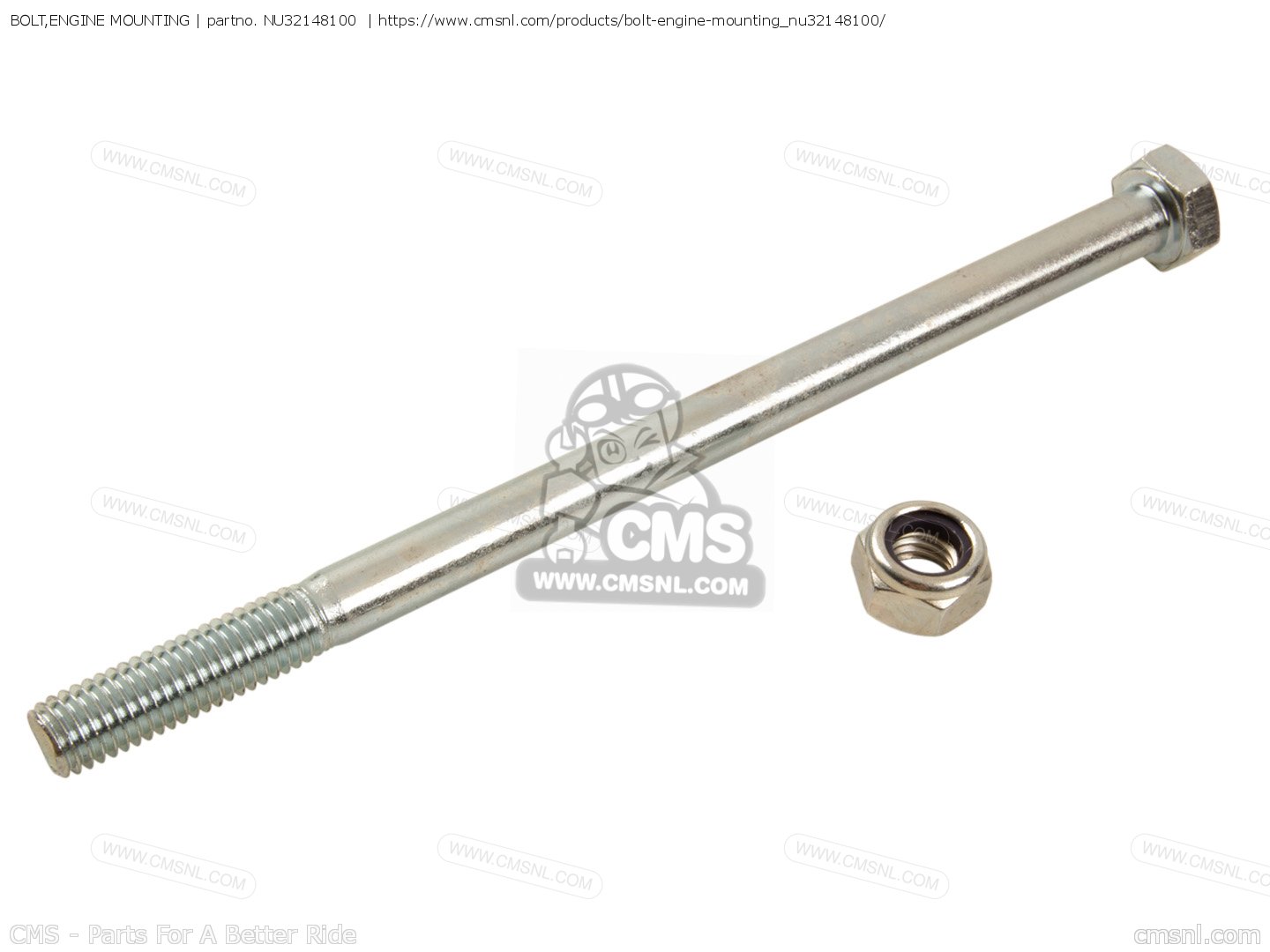 NU32148100 Bolt,engine Mounting Yamaha buy the NU32148100 at CMSNL