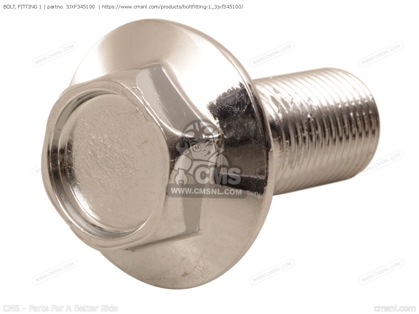 3JXF345100 Bolt, Fitting 1 Yamaha buy the 3JXF34510000 at CMSNL
