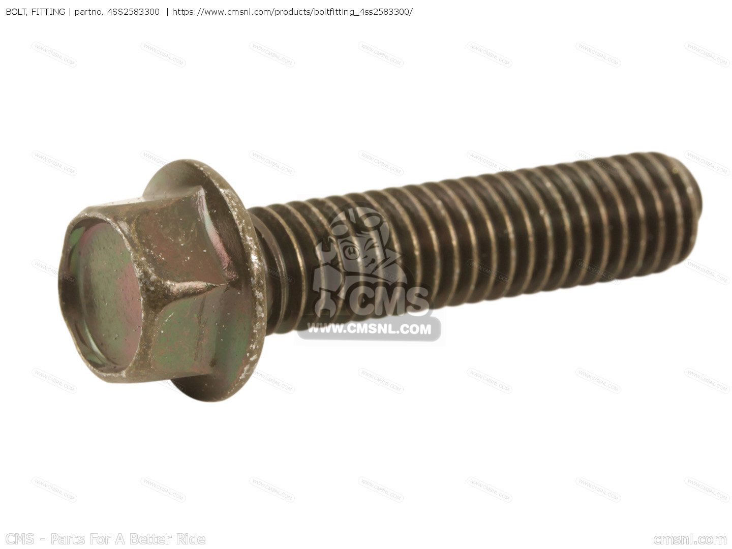BOLT, FITTING for YZ1251 1996 (T) USA order at CMSNL