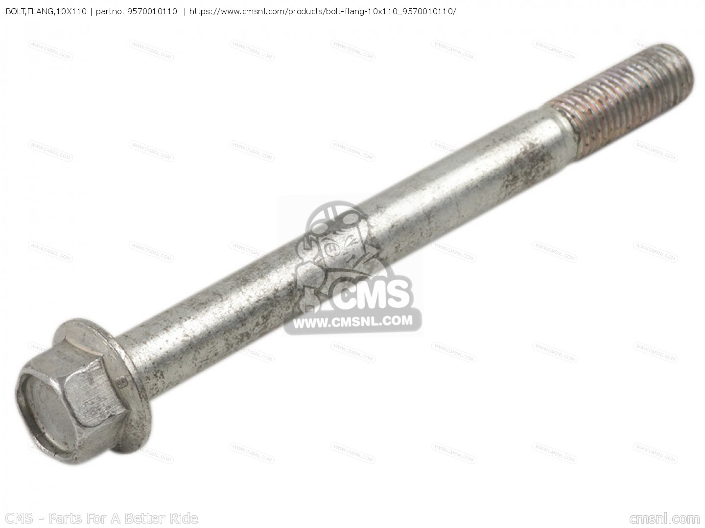 9570010110: BOLT,FLANG,10X110 Honda - buy the 95700-10110 at CMSNL